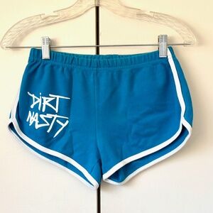 Rare "Dirt Nasty" American Apparel  2000's merch booty short party animal